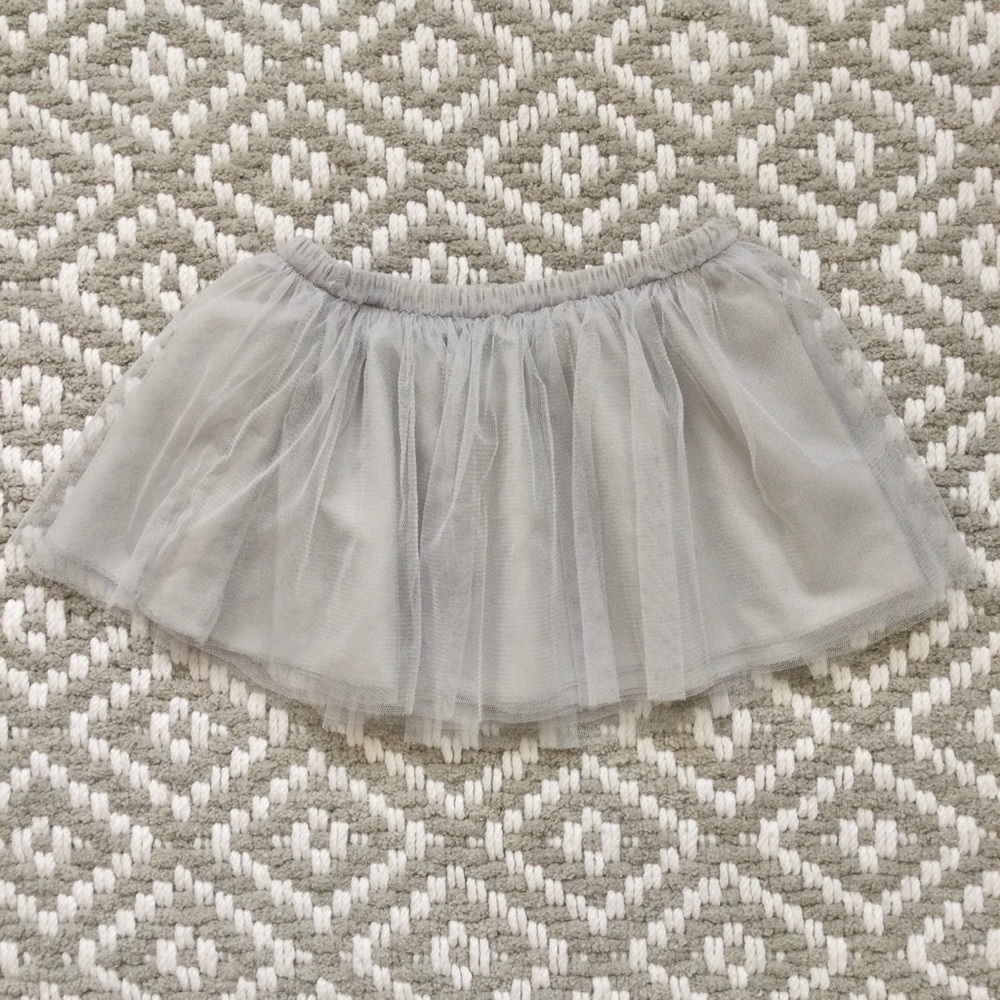 Gray Tutu Skirt